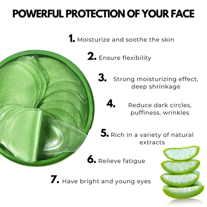 Aloe & Collagen Eye Patches